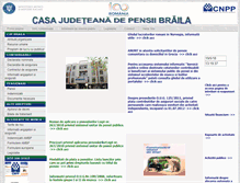 Tablet Screenshot of cjpbraila.ro